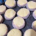 El cooksnap de Naomi Perez cuando hizo Alfajores de Maicena.