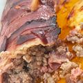 Lívia Fuchs Cooksnap-ja, amikor elkészítette a(z) Sajtos-sonkás darált hús tekercs receptet.