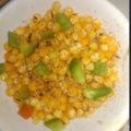 Sanskriti arya का कुकस्नैप जब उन्होंने स्वीट कॉर्न चाट (SWEET CORN CHAT RECIPE IN HINDI) बनाया था।