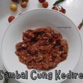 Cooksnap dari Indah 'Pawon Zie' untuk resep SambaL cung kediro