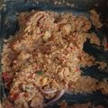 El cooksnap de hariana cuando hizo Arroz con calamares.