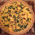 sbm's cooksnap of when they made Andouille Sausage Quiche.