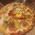 El cooksnap de Patricia Byk cuando hizo Tarta de jamón y queso.
