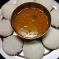 Vaishali Prajapati 's cooksnap of when they made ઇડલી સંભાર (Idli Sambhar Recipe In Gujarati).