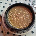 El cooksnap de Maria Paz Dominguez/ @pacitamama en instagram cuando hizo Porotos granados con pirco y mazamorra.