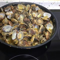 El cooksnap de ARACELI cuando hizo Almejas a la marinera a mi manera.