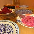 Sally Strong's cooksnap of when they made Beetroot raita / dip from @Radikalkitchen.