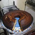 El cooksnap de Tania Machel San Martín cuando hizo Queque con nueces.