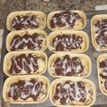 El cooksnap de Patricia Arregui cuando hizo Budines Con chispas de chocolate.