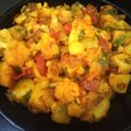 Sudha Agrawal का कुकस्नैप जब उन्होंने फ्राइड गोभी आलू (Fried gobi aloo recipe in Hindi) बनाया था।