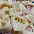 El cooksnap de Marcelo Oyola cuando hizo Salsa de crema de leche.
