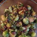 sandy's cooksnap of when they made Honey bacon Brussel sprouts.