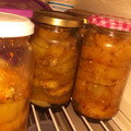 El cooksnap de Marita Labella cuando hizo Conserva de Berenjenas (berenjenas al escabeche para los amigos).