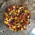 El cooksnap de maria claudia Chona cuando hizo Ensalada de repollo morado, zanahoria y queso parmesano!.