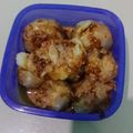 Cooksnap dari Amalia untuk resep Cilok Terigu Kuah Bumbu Pecel