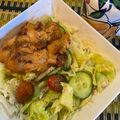 Cooksnap của Minh Hayes khi họ làm theo món Eatclean part 12: ức gà áp chảo và rau súp lơ luộc