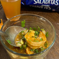 El cooksnap de Rafinho Prado cuando hizo Cóctel de camarón 🦐🥃.