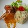 Cooksnap dari Dwi W untuk resep Smoked Beef Risotto Vs Chicken Lollipop