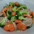 Cooksnap dari Snh untuk resep Tumis Brokoli Wortel Bakso Simple