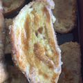 El cooksnap de Maria Q cuando hizo Torrijas de Semana Santa. Fritas y al horno.