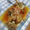 El cooksnap de Pilar López cuando hizo Lechazo al horno.