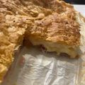 il Noelia López quando ha preparato Pasta sfoglia con prosciutto cotto e formaggio