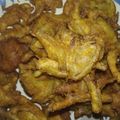 Kalpana Pawar's cooksnap of when they made कांदा भजी.