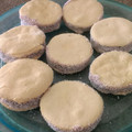 El cooksnap de Karina Arrigo cuando hizo Alfajores maizena sin gluten con stevia (un éxito).