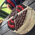 صورة من bushra 🌷، شاركها بعد تجربة وصفة تورتة بلاك فورست بالفراولة