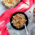 Neha Dua's cooksnap of when they made Sabudana Khichdi.