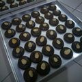 Cooksnap dari Rerez untuk resep Choco Almond Slice Cookies