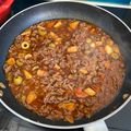 El cooksnap de Yahima Duarte cuando hizo Picadillo Habanero o Cubano.