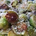 El cooksnap de irodriguez295 cuando hizo Coles de Bruselas a la mantequilla de ajo y queso Parmesano.