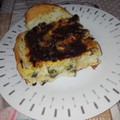 El cooksnap de Sandra Bartolomeo cuando hizo Tarta de puerros sin masa.