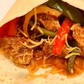Erica J's cooksnap of when they made Baked Chicken Fajitas - Heart Healthy.