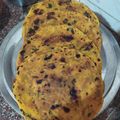 mitu madlani's cooksnap of when they made બાજરી મેથી ના થેપલા (Bajri Methi Thepla).
