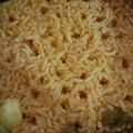 El cooksnap de Laura A. Rivera Segovia cuando hizo Arroz rojo.