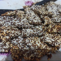 El cooksnap de Juana Argento cuando hizo Galletitas saladas a puro Omega Sin Tacc / Sin Gluten / Vegano.