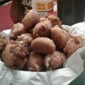 El cooksnap de Luis Gomez cuando hizo Buñuelos de banana.