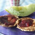 El cooksnap de Negra Rubio cuando hizo Pancakes de avena y banana (veganos).