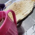 El cooksnap de Tamara Torres cuando hizo Tortilla a la parrilla del horno.