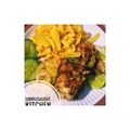 shaima'u minkaila Ilyasu's cooksnap of when they made Chips with fish.