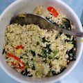Cooksnap dari Rere Pahlefi untuk resep Orak arik Tahu Telur Pedas Kemangi rasa kencur 😋