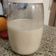 El cooksnap de Lore Medina cuando hizo Leche de almendras 🍶.