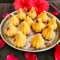 Suvarna Potdar's cooksnap of when they made मावा मोदक (mawa modak recipe in marathi).