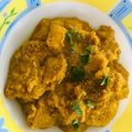 Smita Agarwal's cooksnap of when they made Besan Ke Gatte Ki Sabji.