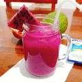 Cooksnap dari Oknisa Carolina untuk resep 📑 Jus Buah Naga Susu