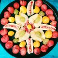 Rafiqua Shama का कुकस्नैप जब उन्होंने खूबसूरत बास्केट फ्रूट सलाद (Khubsurat basket fruit salad recipe in Hindi) बनाया था।