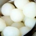 Priyanka Gupta's cooksnap of when they made Rasgulla.