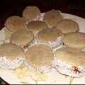 El cooksnap de Yessica Couso cuando hizo Alfajores integrales con cacao.